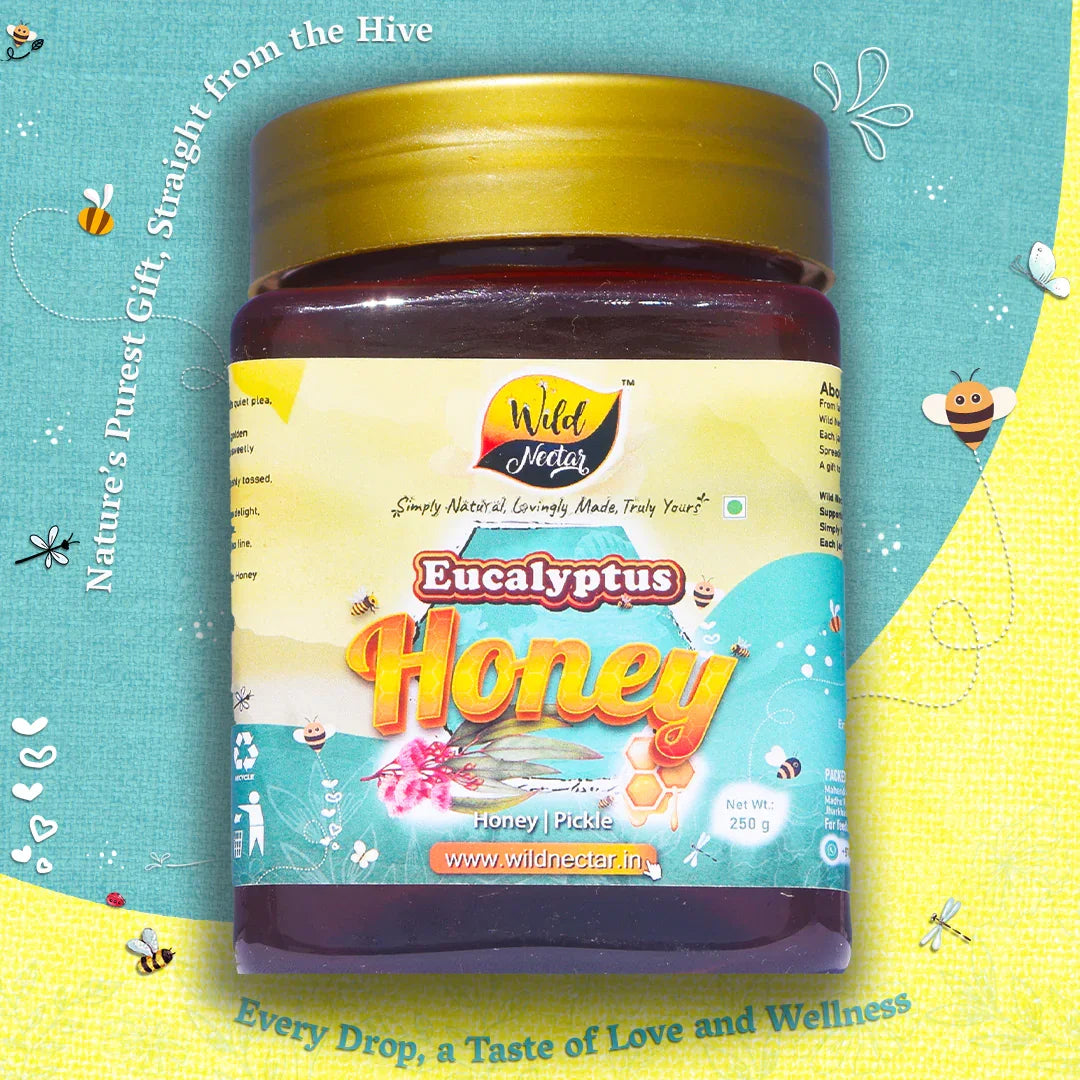 Premium Eucalyptus Honey 250g - Natural, Pure, and Organic Product Image 1
