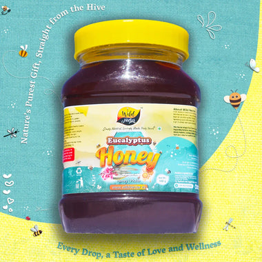 Premium Eucalyptus Honey 500g - Rich in Flavor, 100% Natural and Organic Product Image 1