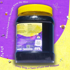 Premium Jamun Honey 1000g - Bulk Authentic, Natural, and Organic Sweetener Product Image 3