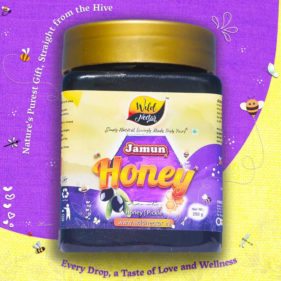 Premium Jamun Honey 250g - Authentic, Natural, and Organic Sweetener Product Image 1