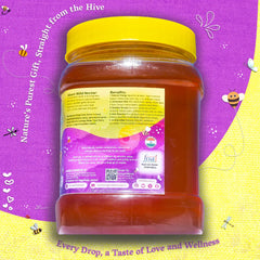 Premium Karanj Honey 1000g - Bulk Pure, Natural, and Organic Honey Product Image 3