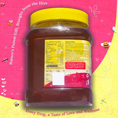 Premium Litchi Honey 1000g - Bulk Exquisite, Natural, and Organic Sweetener Product Image 2