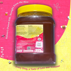 Premium Litchi Honey 1000g - Bulk Exquisite, Natural, and Organic Sweetener Product Image 3
