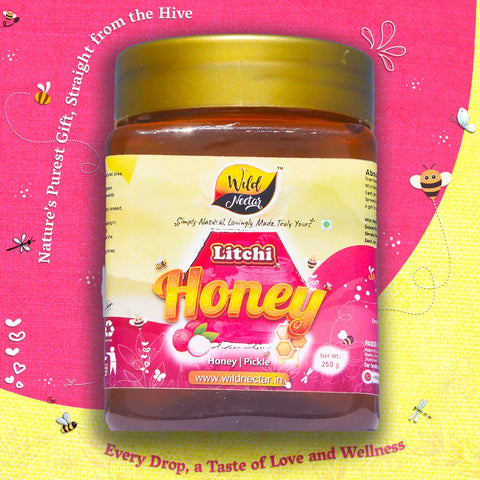 Premium Litchi Honey 250g - Exquisite, Natural, and Organic Sweetener Product Image 1