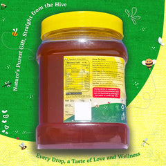 Premium Moringa Honey 1000g - Bulk Nutritious, Natural, and Organic Honey Product Image 2