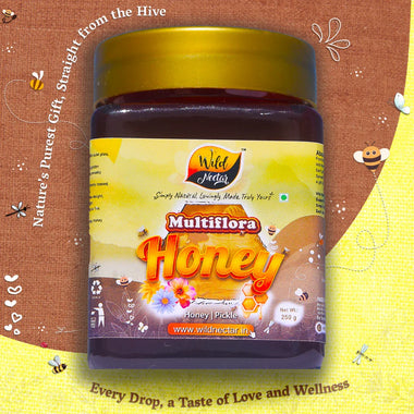 Premium Multiflora Honey 250g - Unique, Natural, and Organic Honey Product Image 1