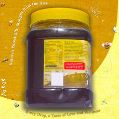 Premium Mustard Honey 1000g - Bulk Distinctive, Natural, and Organic Honey Product Image 2