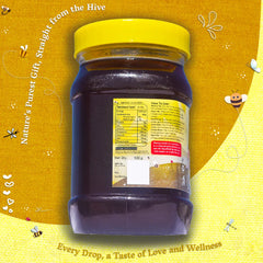 Premium Mustard Honey 500g - Distinctive, Natural, and Organic Honey Product Image 2