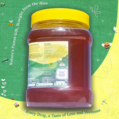 Premium Neem Honey 1000g - Bulk Therapeutic, Natural, and Organic Honey Product Image 3