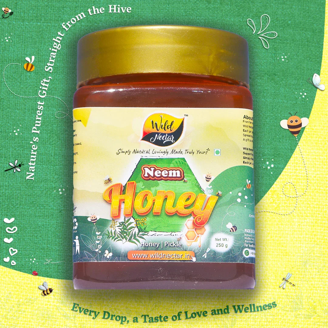 Premium Neem Honey 250g - Therapeutic, Natural, and Organic Honey Product Image 1